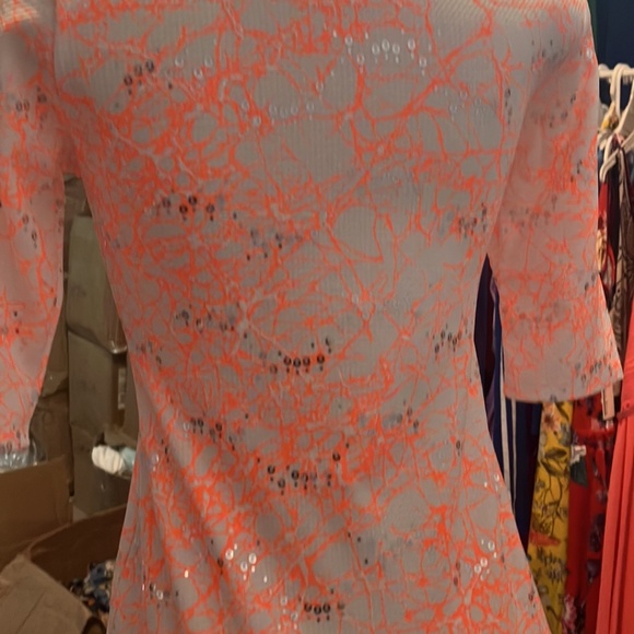 This is a mini pink party dress - Picture 3 of 7